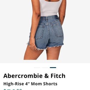 Abercrombie & fitch jean shorts!